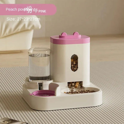 Pet Auto Feeder Water Fountain